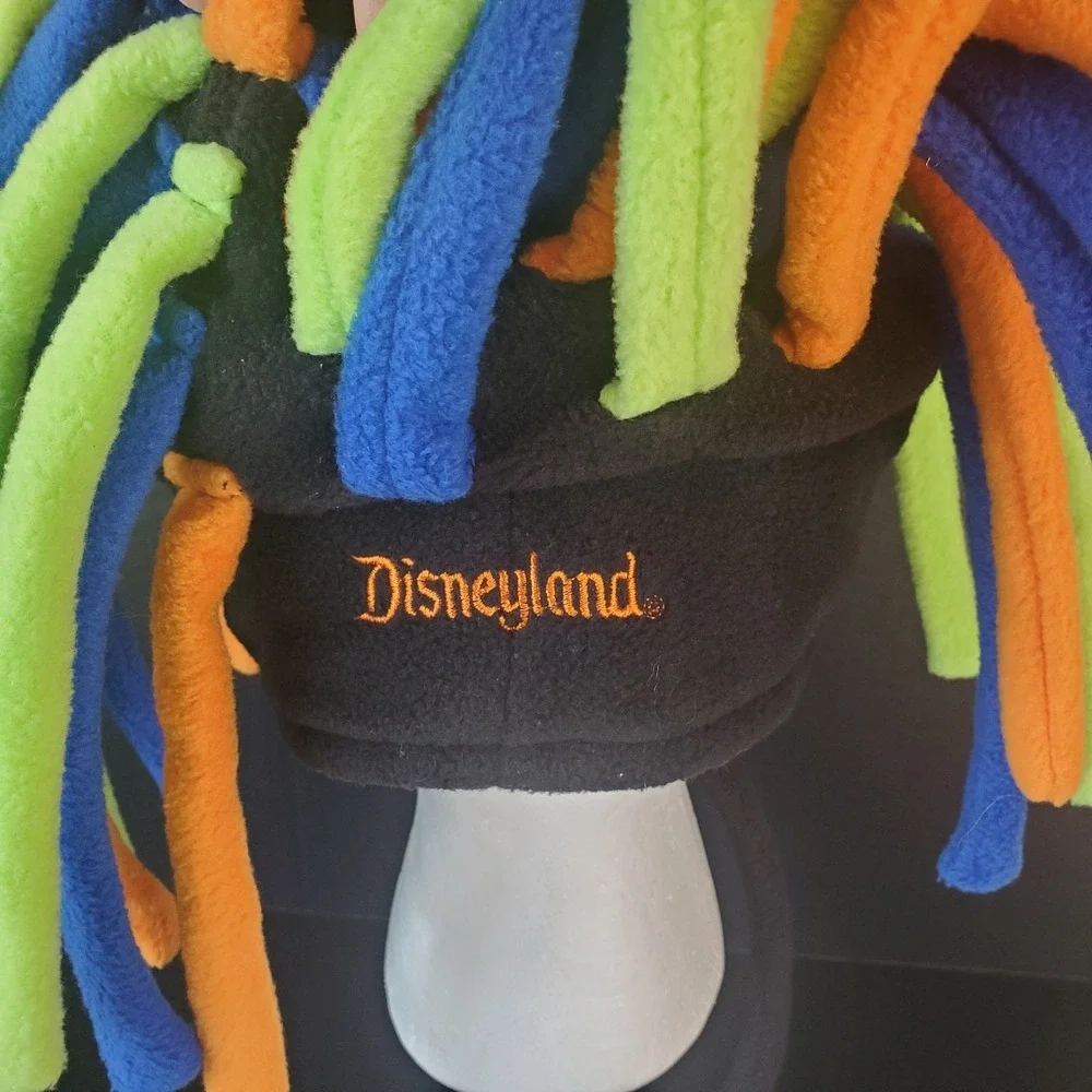 Disneyland Resort Goofy‎ Noodle Hair Dreadlocks Fleece Costume Hat - Adult OSFM